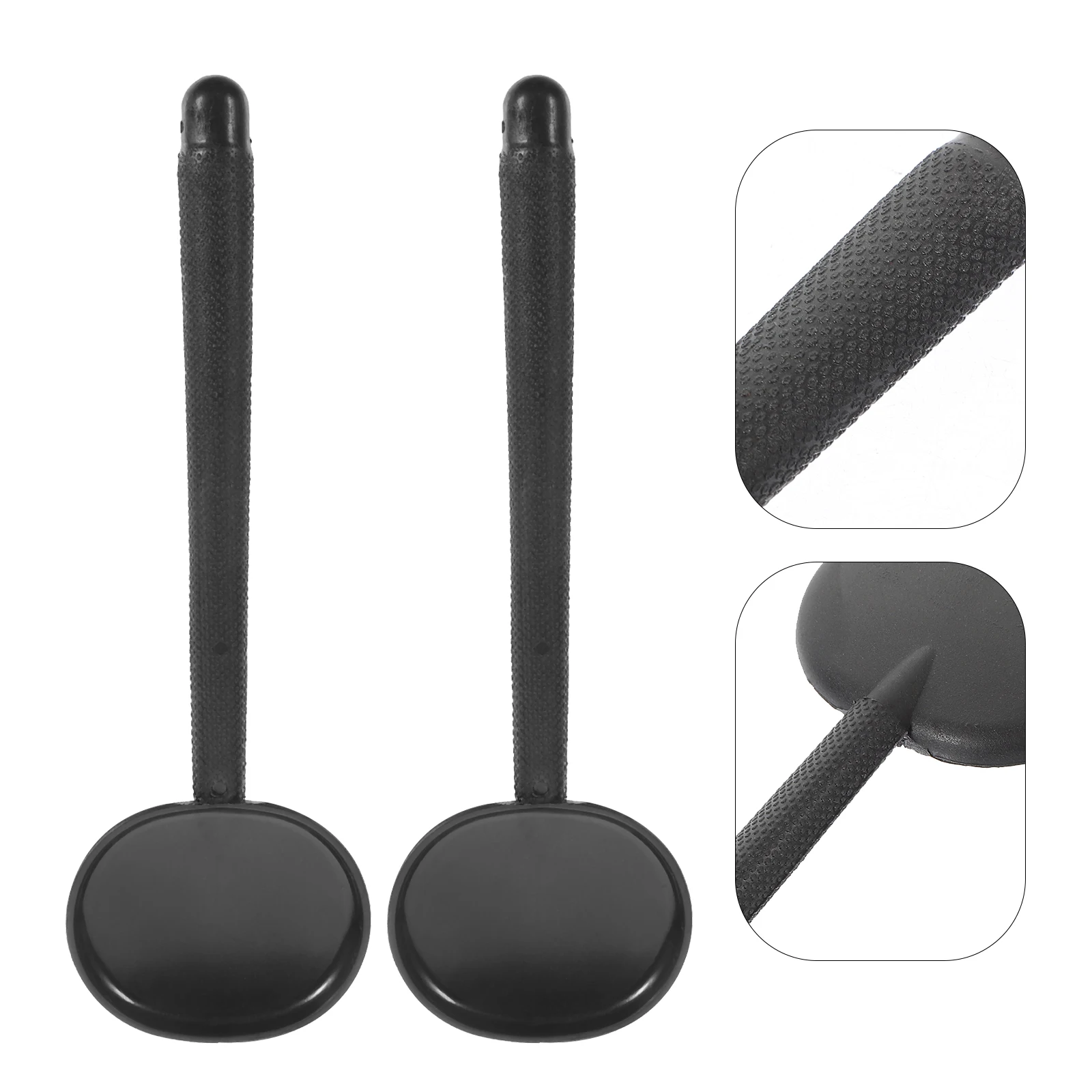 

2 Pcs Blindfold Eye Chart Exam Tool Cover Ophthalmologist Plastic Occluder Supplies Visual Test