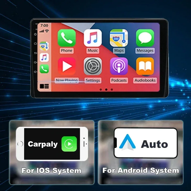 راديو سيارة أندرويد سيبتون لسيارة تويوتا سينتا 2010 - 2015 نظام تحديد المواقع 4G NET 8 Core Carplay 8 + 256G مشغل فيديو الوسائط المتعددة #4
