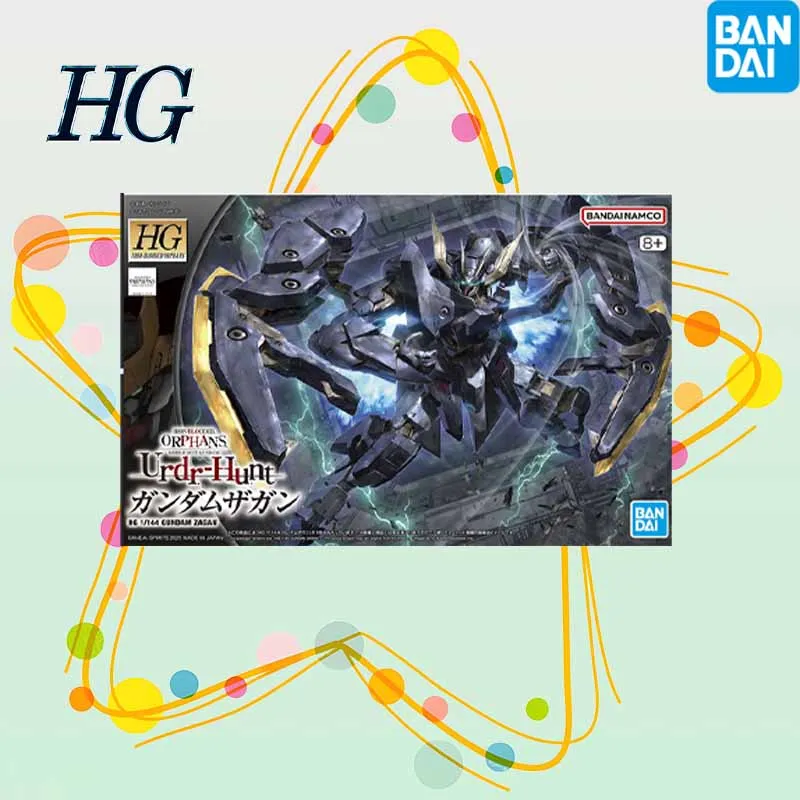 

Bandai Officially Licensed GUNDAM HG Series 1/144 GUNDAM ZAGAN Anime Action Figure Assembly Model Toys Collectible Model