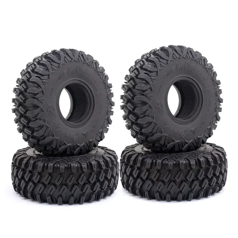 

120MM 1.9inch Rubber Mud Grappler Tires for 1:10 RC Crawler Axial SCX10 90046 90047 TRX-4 Defender G500 TRX6 G63 YIKONG