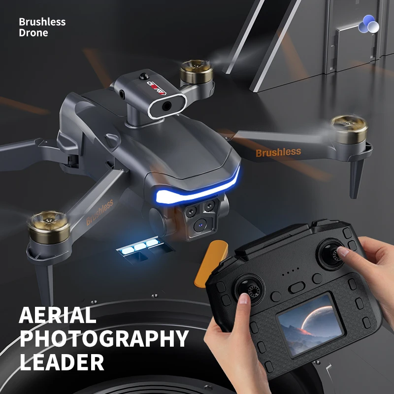 JJRC X35 الطائرة بدون طيار بدون فرش 4K كاميرا مزدوجة WIFI FPV تجنب العوائق مع شاشة التحكم عن بعد وظيفة طائرات بدون طيار كاميرا قابلة للطي