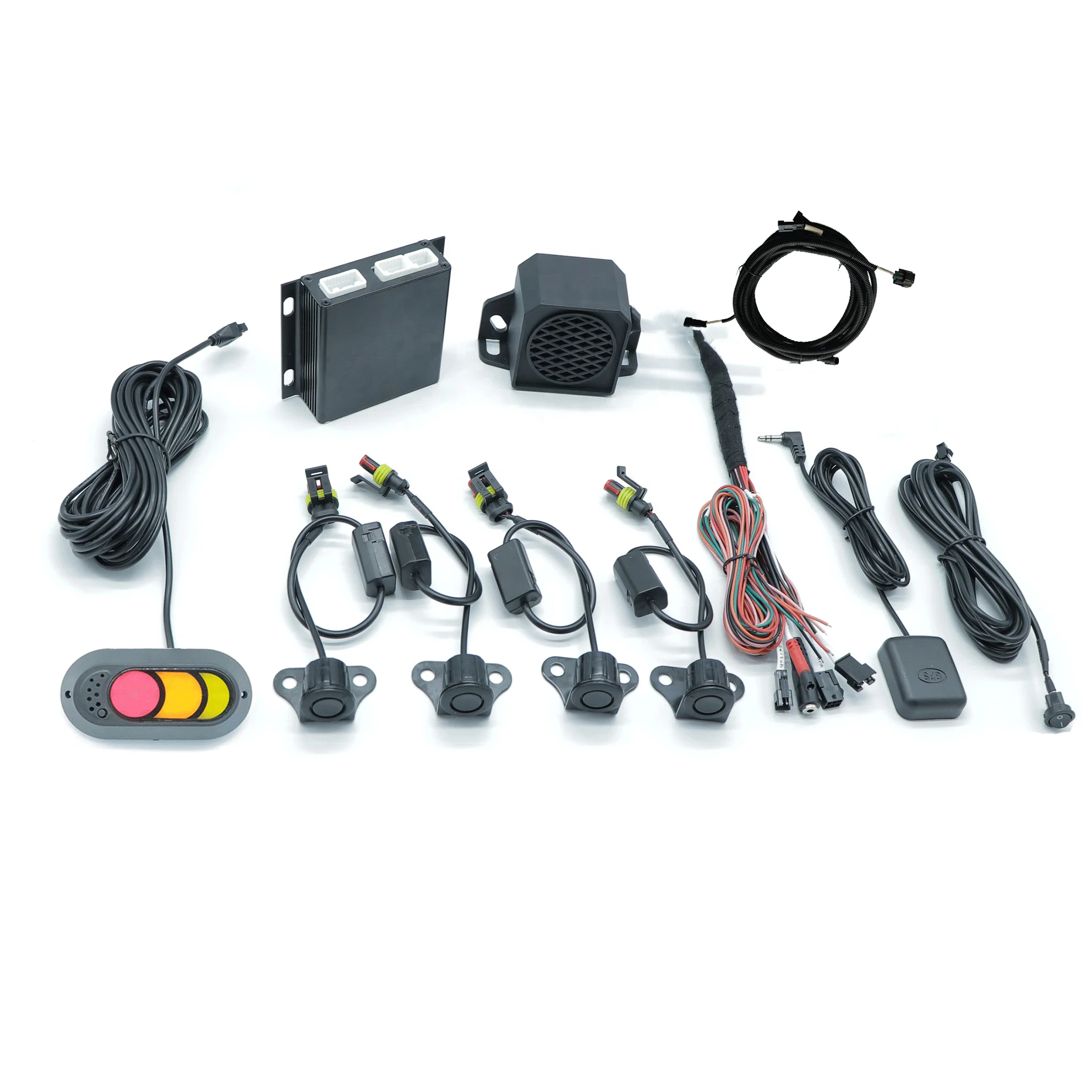 Proximity Sensors for HGV Truck Commercial Vehicle Safety Systems with Traffic LED