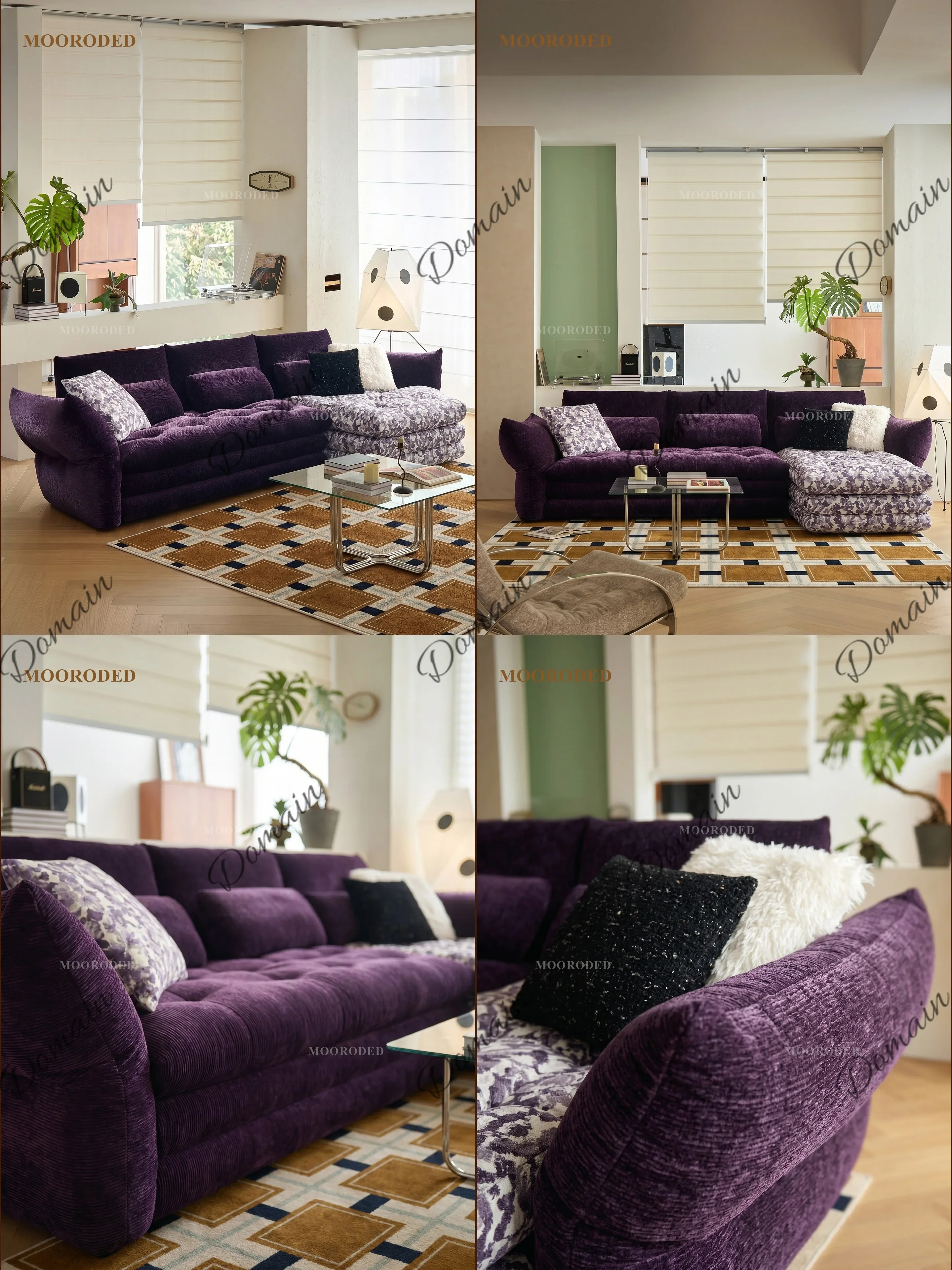 Linen Fabric Natural - iu F Divano Originale Francese Retrò