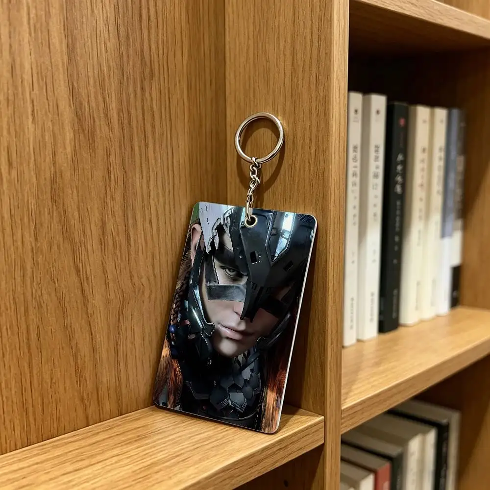Aloy H-Horizon Z-Zero Dawn Card Holder Keychain