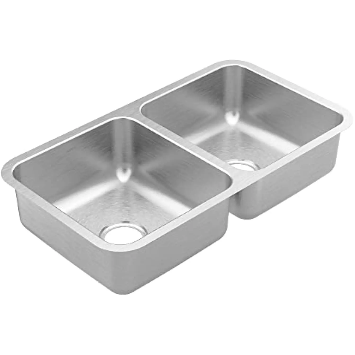 

Prep 20-Gauge Stainless Steel Undermount 32.38 X 18.13 X 7 Double Bowl Kitchen Sink, Gs20264