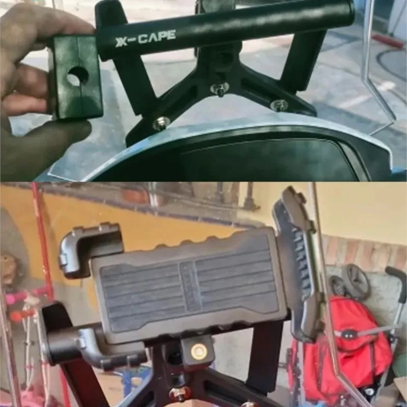 2024 Motorcycle For Moto Morini XCape650 X-Cape650X XCape 650 X 2022-2024 2023 Camera Mount Bracket GPS Navigation Phone Bracket