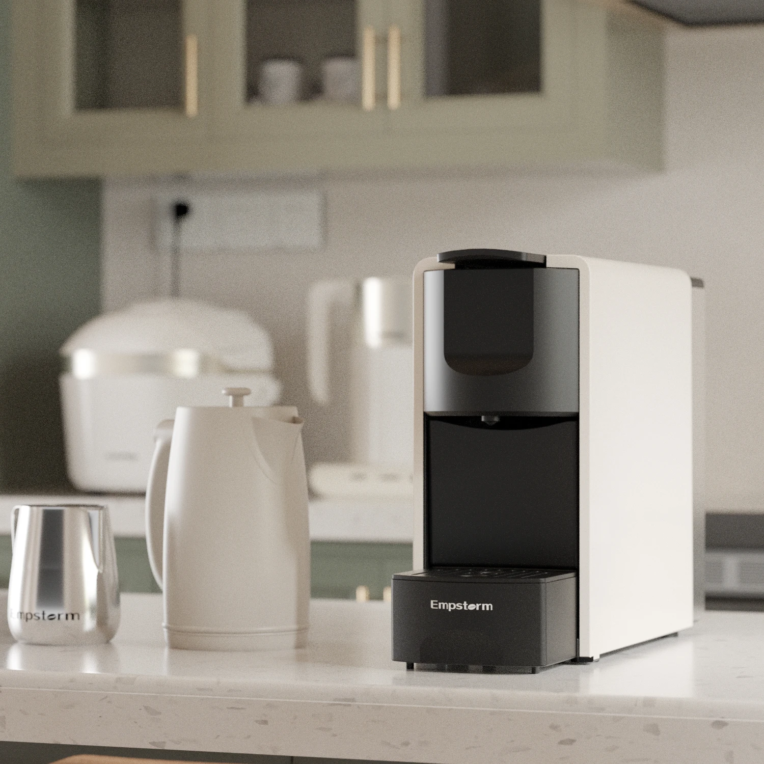 Empstorm Aangepaste Diensten Nieuw Ontwerp High Performance Espressomachine Koffiemachine Voor Nespresso Pod