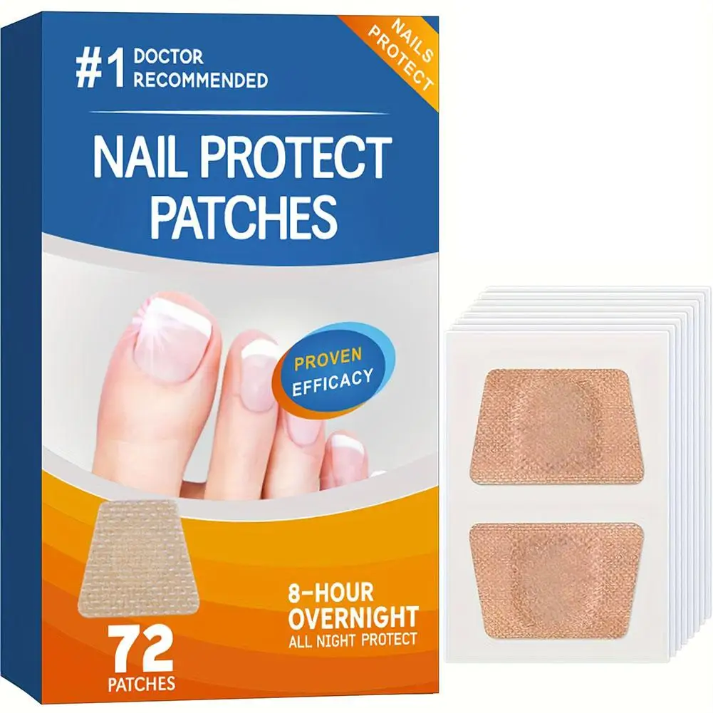 Nail Repair Patch Grey Fungal Nails Thickening Soft Treatment Toenail Sticker Ingrown Paronychia Care Anti Infection Correc G5O4