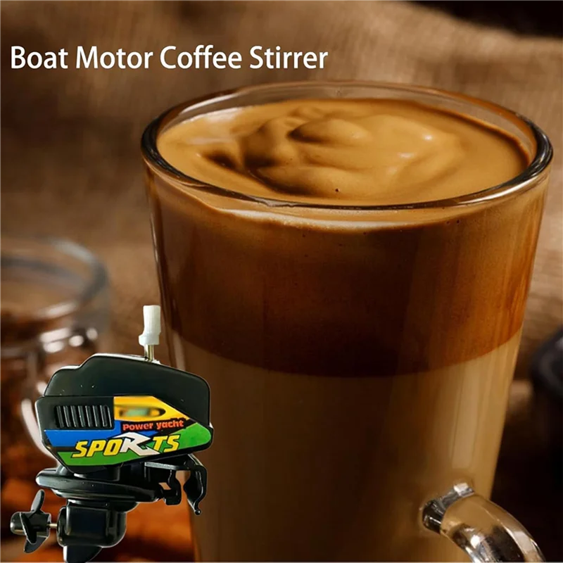 

Мешалка для кофе ABUN-Motor Boat, мешалка для кофе с заводным лодочным двигателем, уникальные гаджеты для приготовления кофе, больше развлечений (10 шт.)