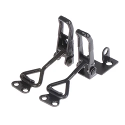 Adjustable Toggle Latch Catch Toggle Clamp Cabinet Boxes Lever Handle Lock Hasp For Home Sliding Door  Black Quick Clamp