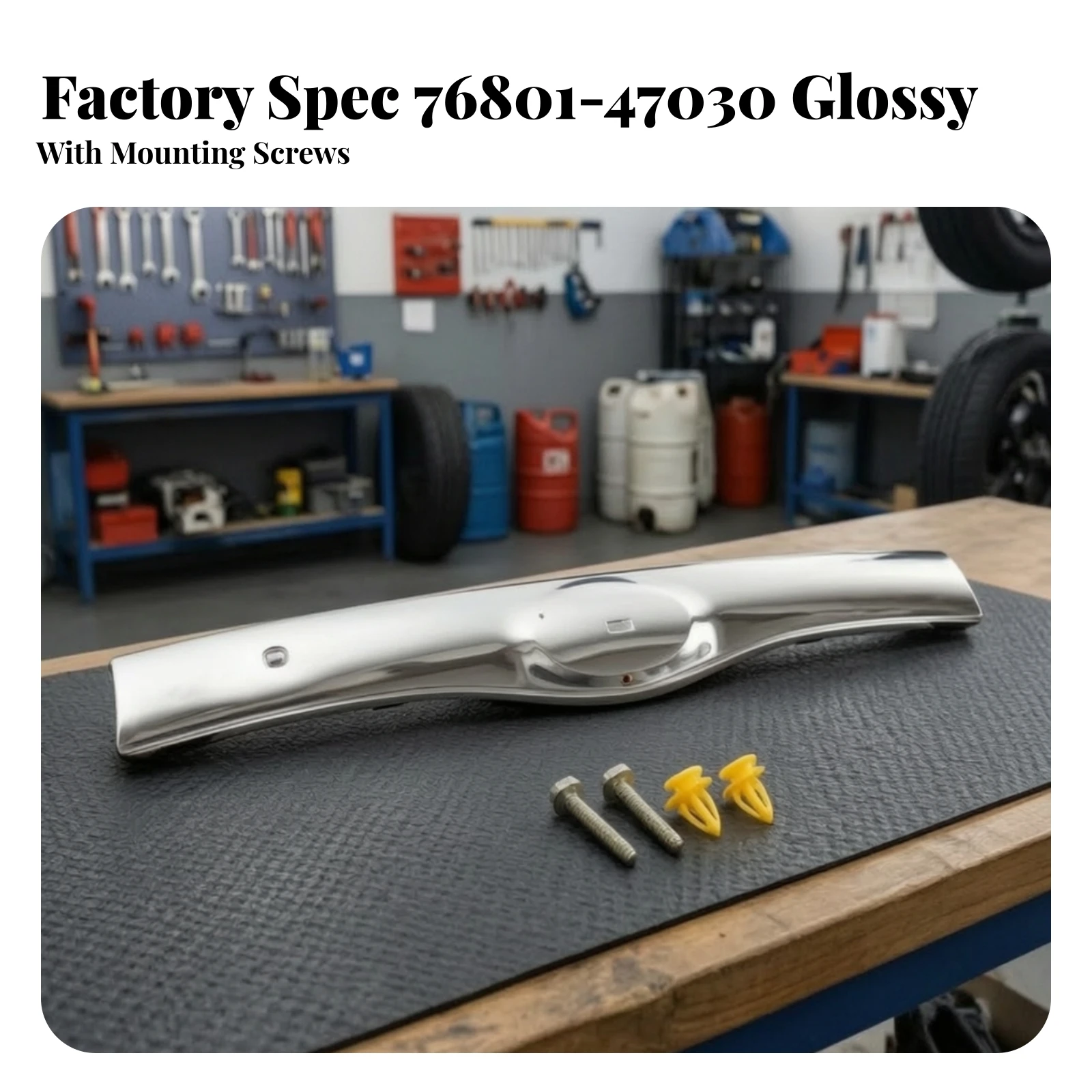 Tailgate Handle Garnish Trim Strip Easy Installation Liftgate Tailgate Handle Garnish Trim Strip No Modifications Long-Lasting