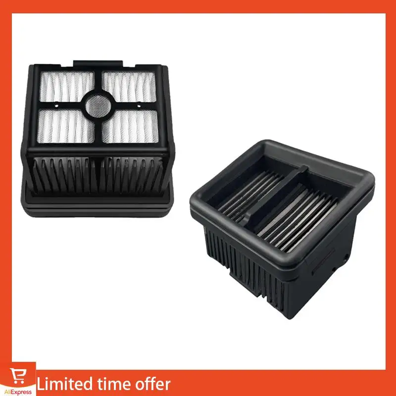 

Fresh 6 Piece Roller Brush HEPA Filter As Shown Plastic For Dreame H12 Pro /M13beta/H12 Pro Plus Wash Floor Machine Accessories