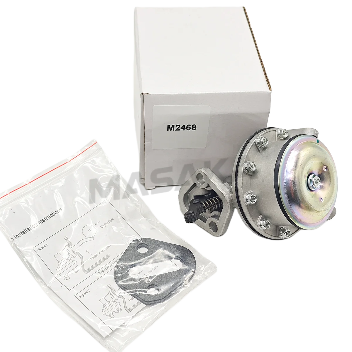 M2468 Mechanical Fuel Pump for Chevrolet Bel Air Corvette Del Ray Nomad One-Fifty Series Sedan Delivery Two-Ten Series 1955-1958