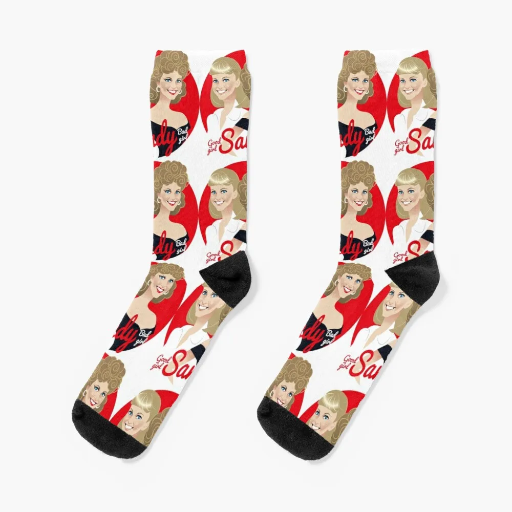 

Good girl Sandy Bad girl Socks Men Fashion