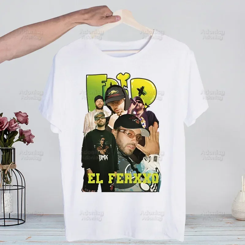 Die ferxxo feid 90er Jahre Rapper feid ferxxo harajuku T-Shirts Sommer Männer Hip Hop lustige T-Shirt Streetwear T-Shirts Kurzarm Tops