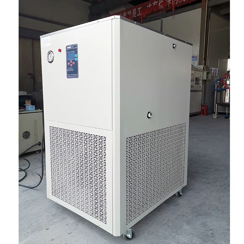 100L Low Temperature Refrigeration Water Cooled Cascade Chiller Lab Cooling Chillers