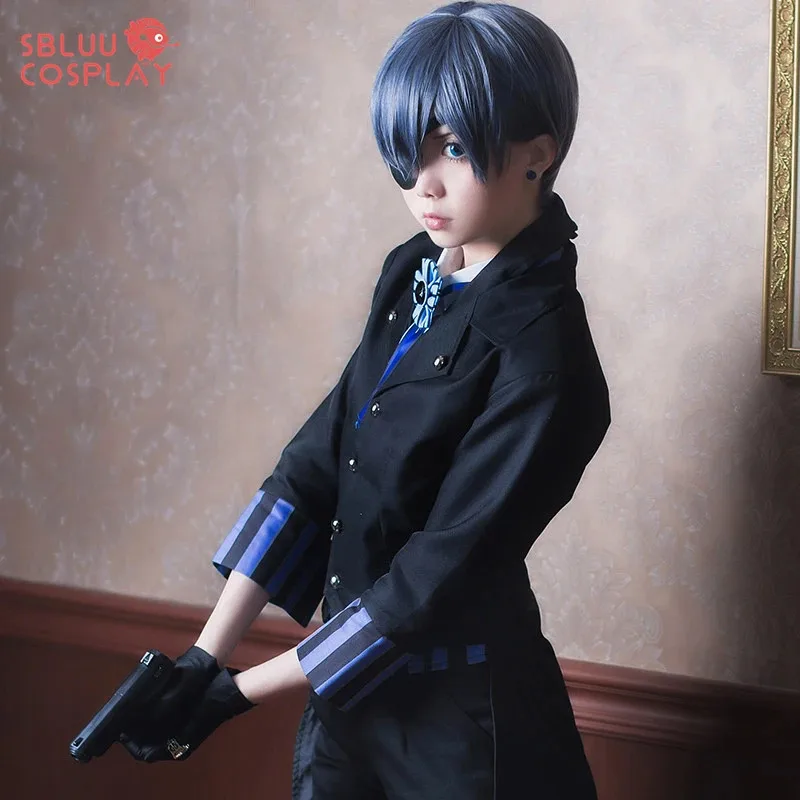 

zizi 2025 SBluuCosplay Anime Black Butler Ciel Phantomhive Book of the Atlantic Kuroshitsuji Cosplay Costume wit