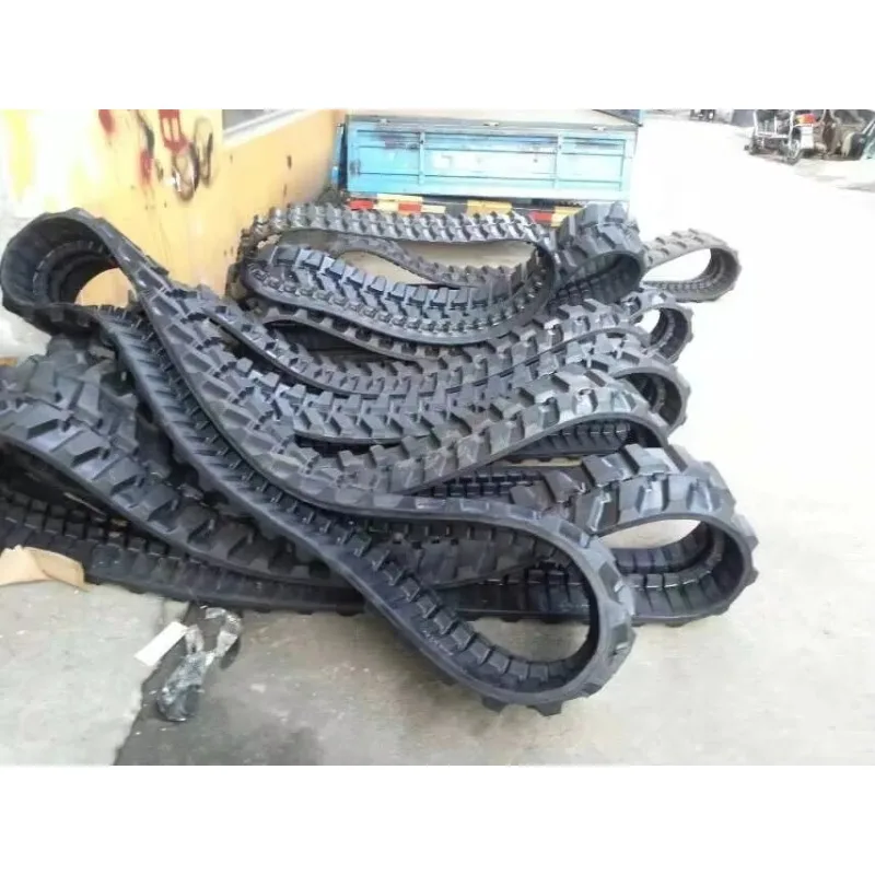 Mini-Bagger Gummikette 400x72.5x72 Gummi-Kettenplatte 400x72.5x72