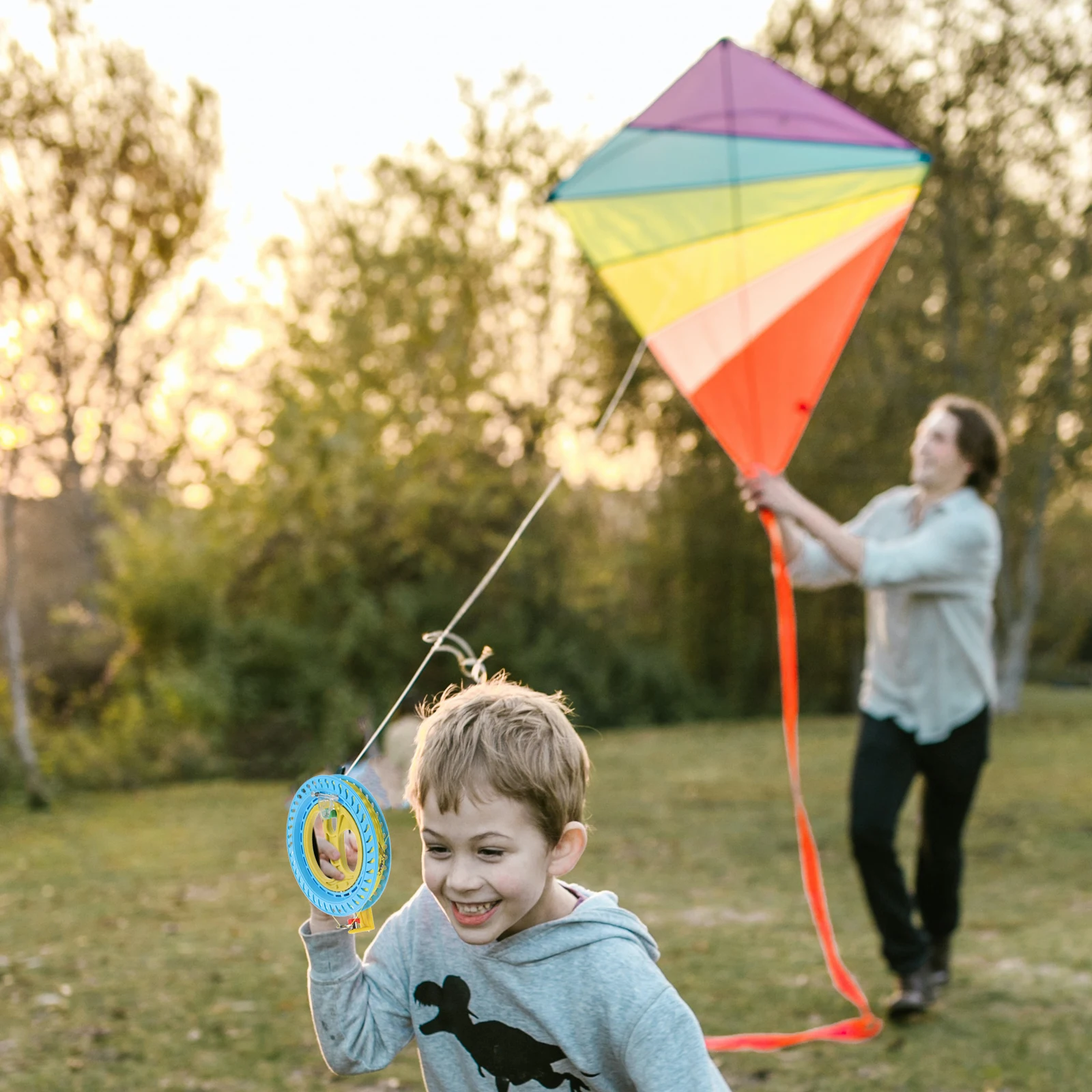 

Kite Reel Wheel ABS Smooth Line Guide Large Capacity String Holder Resistant Accessories Outdoor Toys