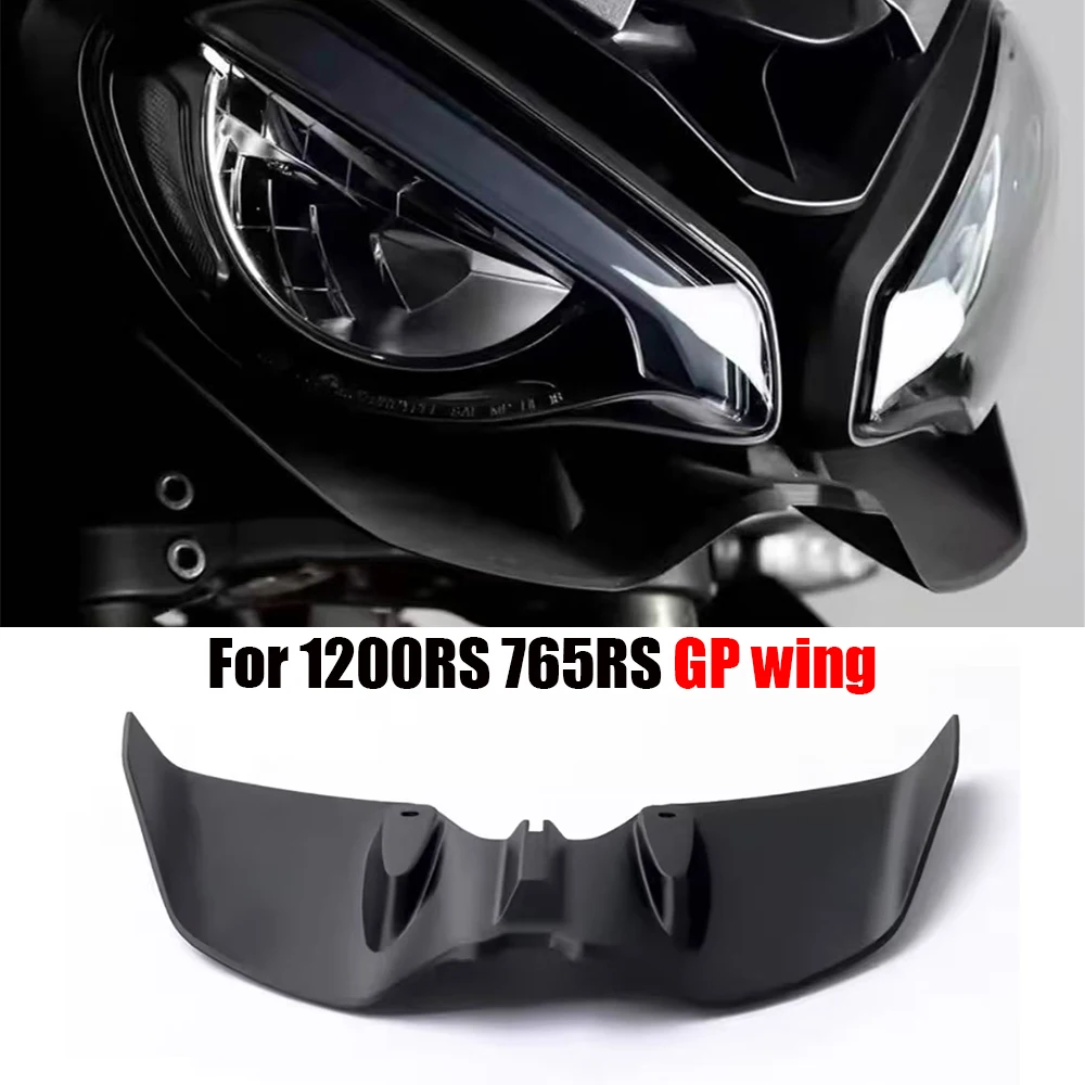 

for Triumph Street Triple 1200RS 765RS New motorcycle GP wing front spoiler with lower lip tilting downward front spoiler kit