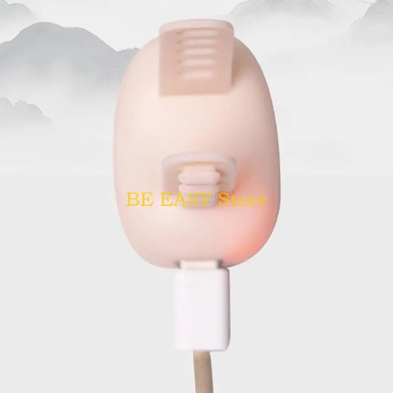 E28F Finger-Worn Digital Counter with Single-Button Counting, Number Display, 7 Channels Records and Rechargeable Battery