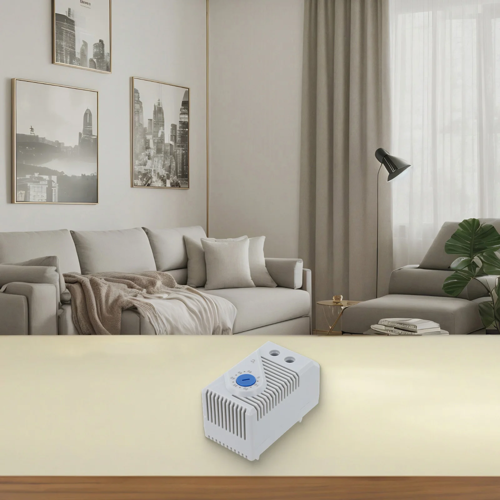 Compact Thermoregulator DIN Rail Thermoregulator Automatic Start Condensed Water Droplets Good Working Environment