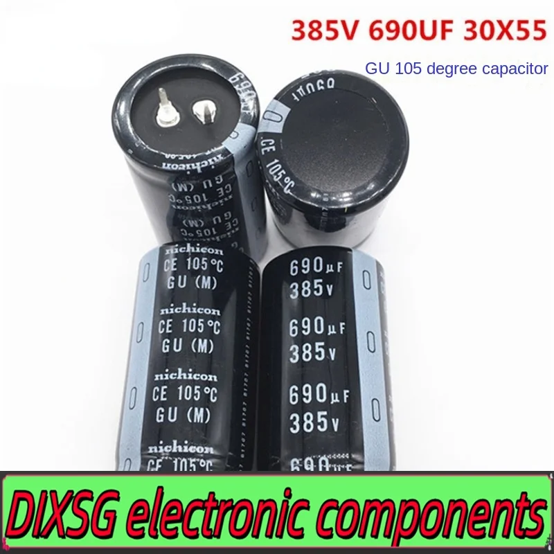 DIXSG （1pcs）385V690UF 30X55 nichicon electrolytic capacitor replaces 400V 680UF 30*55 customization.