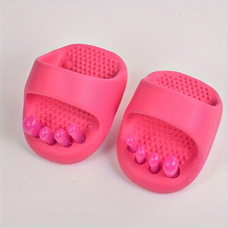 Adult EVA Orthopedic Insoles & Slippers for Bow Legs Knock Knees Pigeon Toes Correction - Supportive Footwear for Men and Women