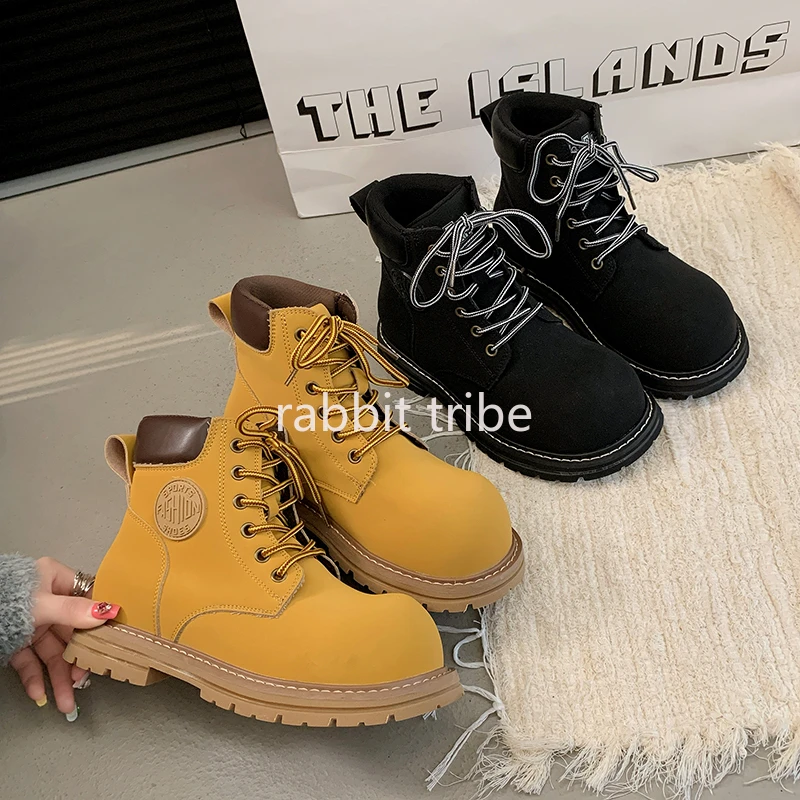 الموضة بلون الدانتيل يصل أحذية بوت قصيرة الأحذية النسائية الدافئة الكلاسيكية الرجعية أحذية نسائية فاخرة مصمم المضادة للانزلاق الأحذية النسائية