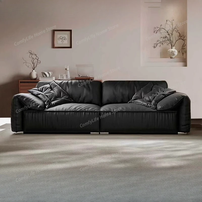 

Lounge Waterprof Sofa Designer Cushion Adults Living Room Modern Sofa Elegant Relaxing Divani Da Soggiorno Home Furniture