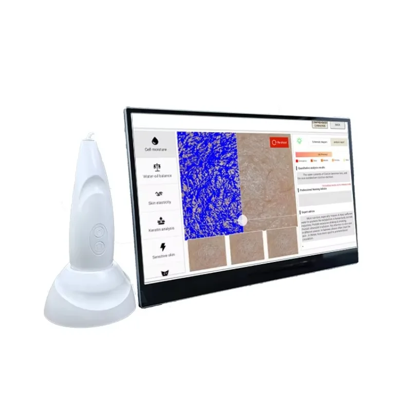 Analisador de pele que aperta o preço competitivo Analisador de pele profissional Bom preço Analisador de pele do scanner facial