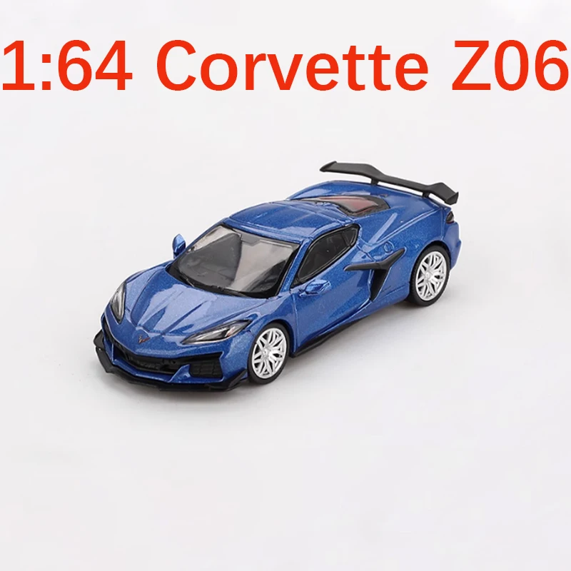 

Литой под давлением оригинальный масштаб 1:64 Corvette Z06, модель из сплава, имитация украшения, хобби, сувениры, коллекция подарков, статический дисплей
