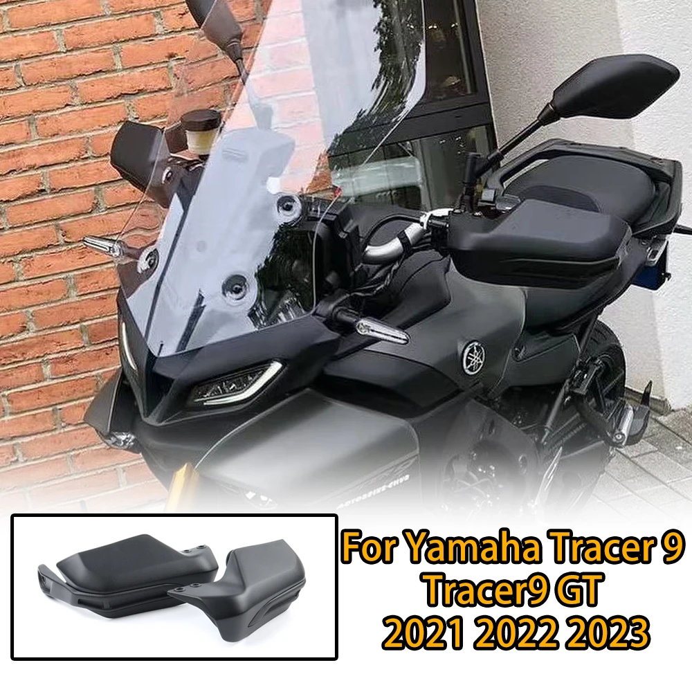

NEW Black Handguard Protector Extensions Shield Cover For Yamaha Tracer9 Tracer 9 GT 2021-2023