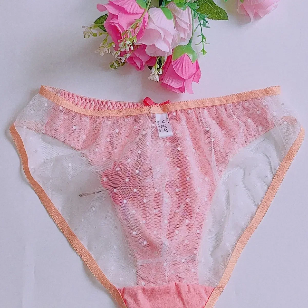 

Розовые эластичные мужские короткие трусики LGBQT BF, подарки, хлопковый слой спереди, сетка с двойной спинкой, сексуальное шоу в прямом эфире, вечерние FKK