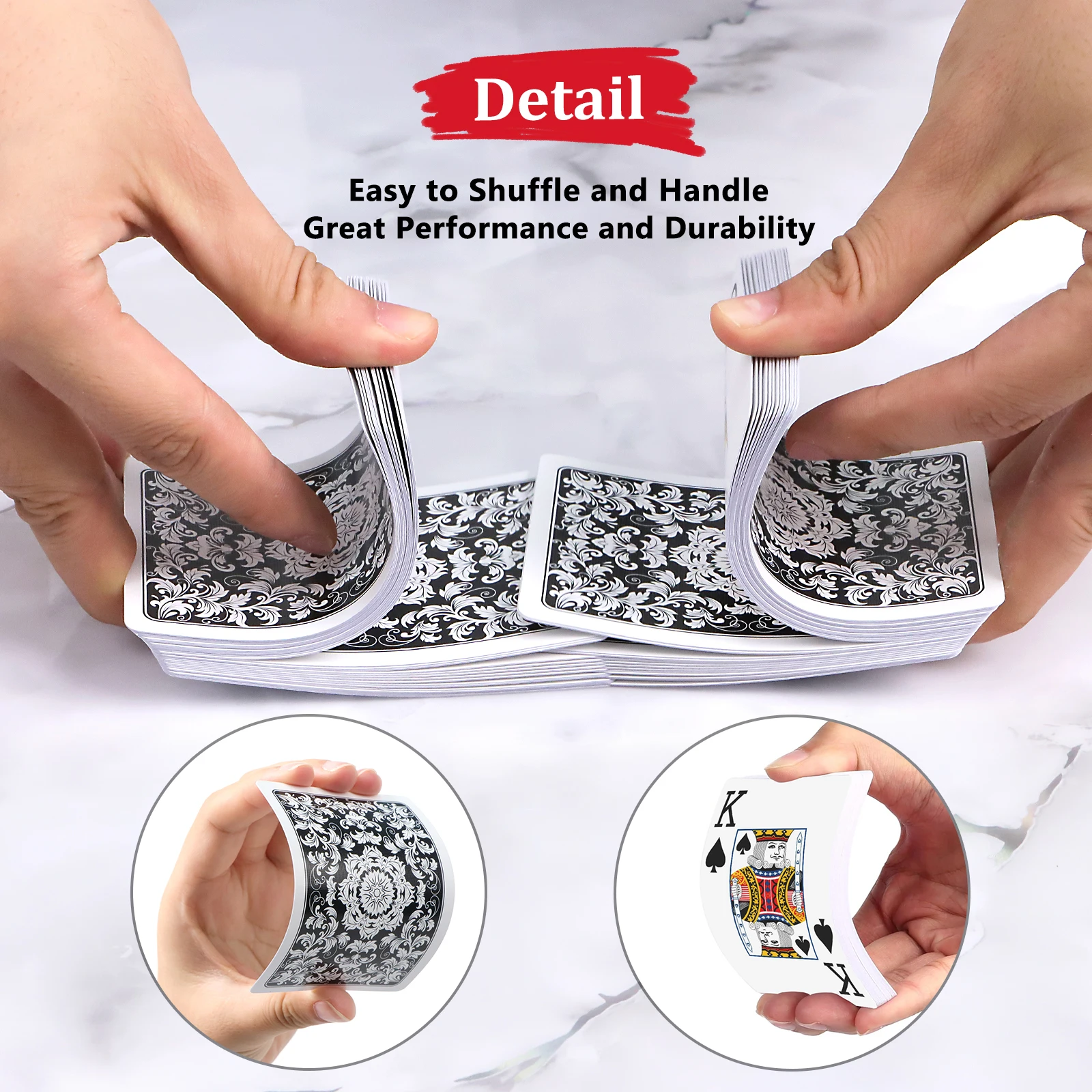 Jumbo Index Poker Playing Card - đánh giá và giá Board Game Online