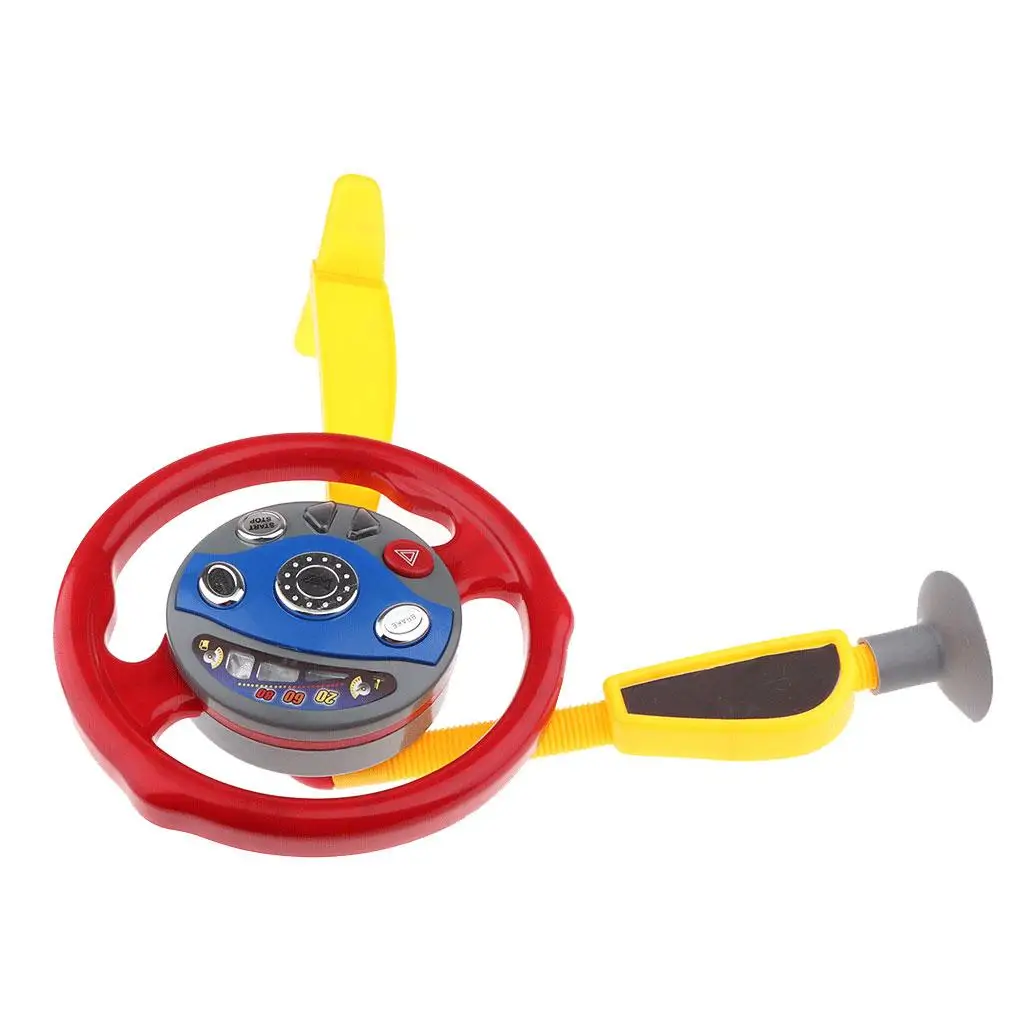 Realistic Driving Steering Wheel Toy for Kids Early Educational Supply Children