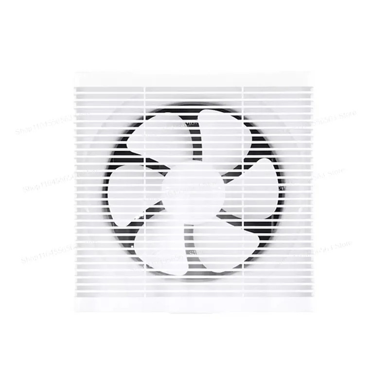 10 Inch Energy-Saving Exhaust Fan, Wall-Mounted, Anti-Mosquito Design, for Bathroom, Kitchen & Toilet