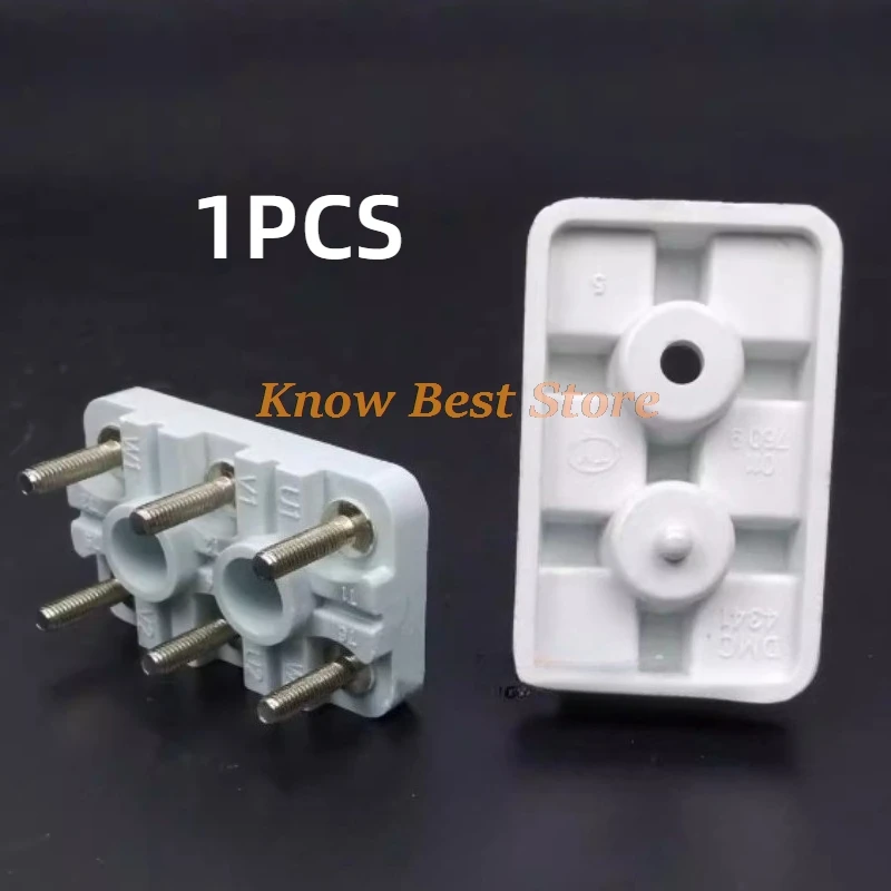220V 380V motor terminal block single/three phase electric motor connecting terminal plate Wiring Board Rack strip connector