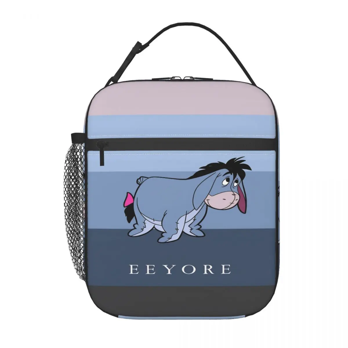 

Winnie The Pooh Lunch Bag Eeyore Fashion Lunch Box For Child Office Portable Cooler Bag Oxford Print Tote Food Bags
