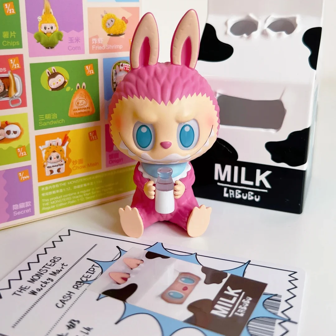 

Genuine POP MART THE MONSTERS Labubu Strange Flavor Convenience Store Mystery Blind Box Trendy Figure Doll Collectible Toy Gifts