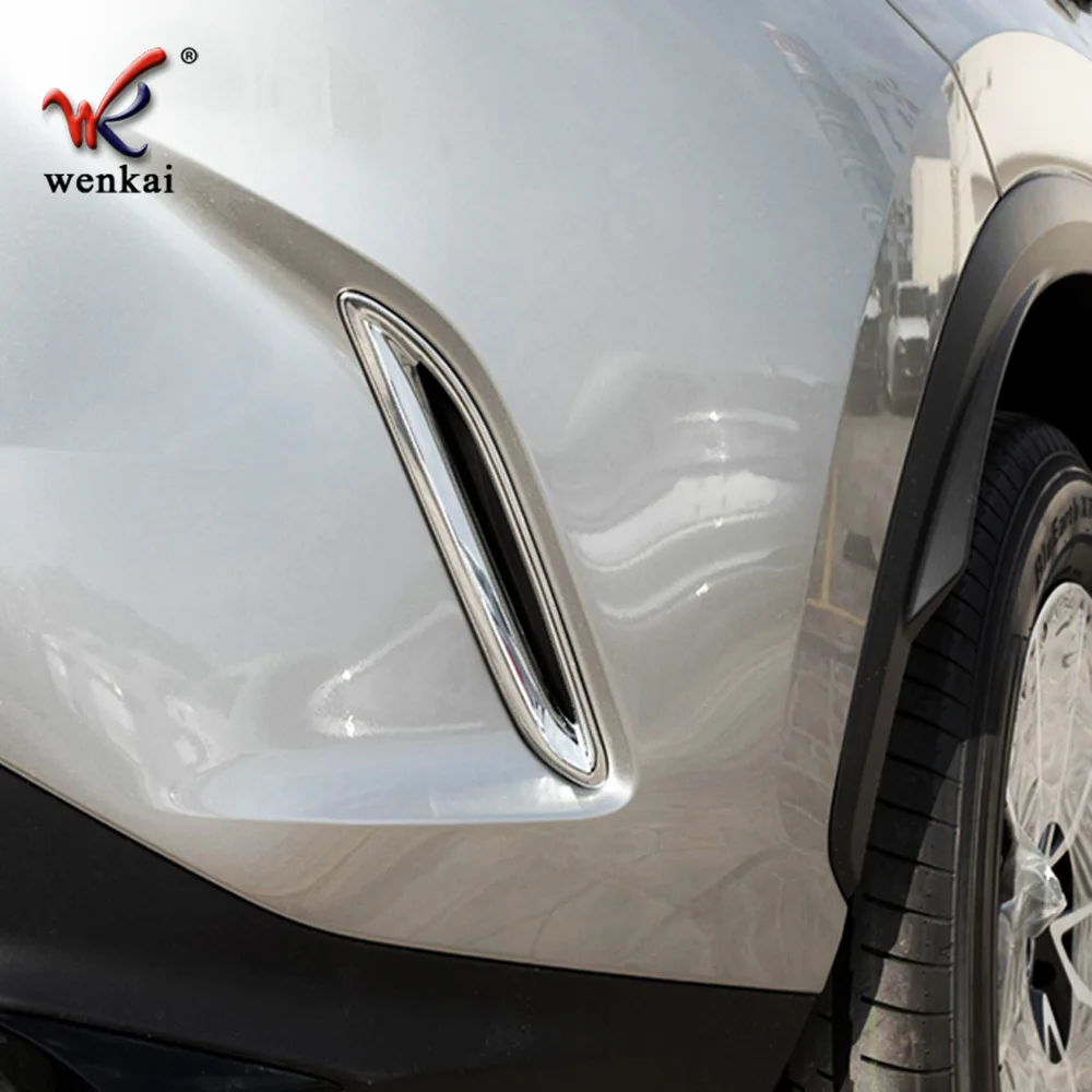 

For Lexus NX 250 350 350h 2022 2023 2024 Chrome Rear Bumper Air Vent Outlet Cover Accessories
