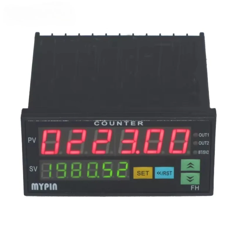 (FA8-6NN2B) Compteur de fréquence à 6 chiffres//RPM/vitesse de ligne/Tacho ()