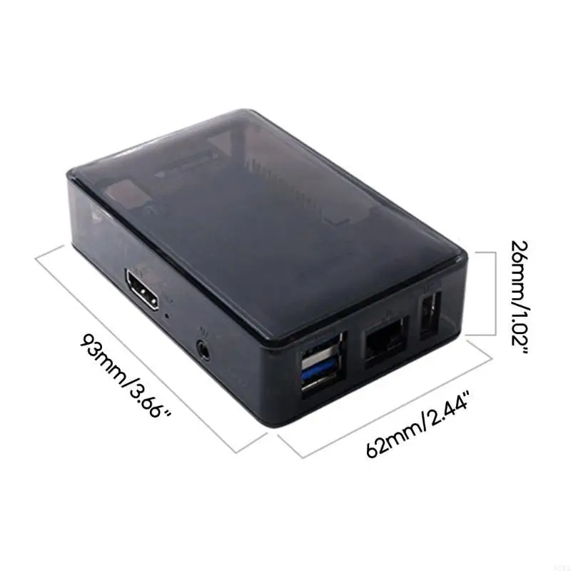 62ka Bewaar Case voor 3 LTS Development Board Transparant Black