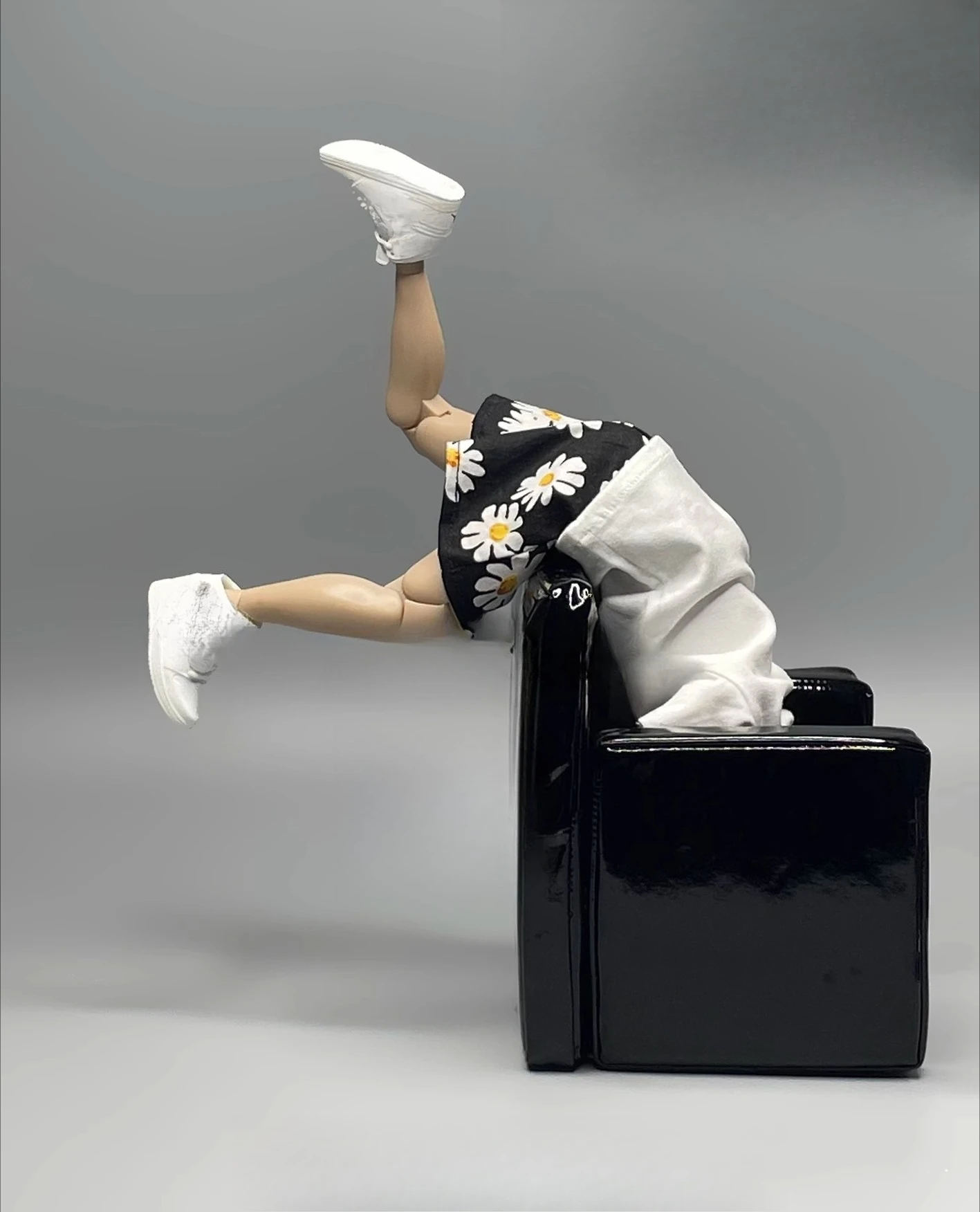 CROWDHTOYS 1/6 Schaal Mannelijke Soldaat Trend Shorts T-shirt Kleding Model voor 12 "Actiefiguren Lichaam Decoratie