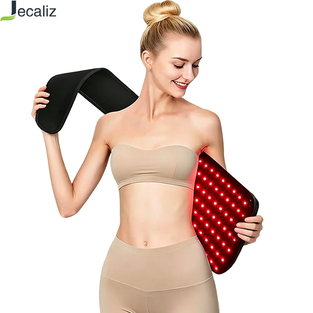 210Pcs Leds Red&Infrared Light for Shoulder Neck Body Upper Back 660nm&850nm Wearable Wrap Pad Relief Muscle Fatigue Relaxing