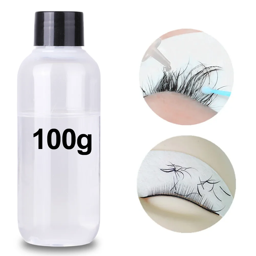 100g Liquid Remover สําหรับขนตากาว Original Korea False Lash Removal Liquid สุขภาพความงามเครื่องมือแต่งหน้า Sky Remover