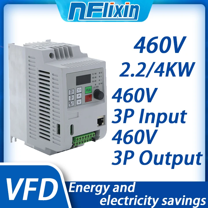 Most Popular variable speed drive variator frequency inverter 3Phase 460V 2.2/4/5.5/7.5/11KW