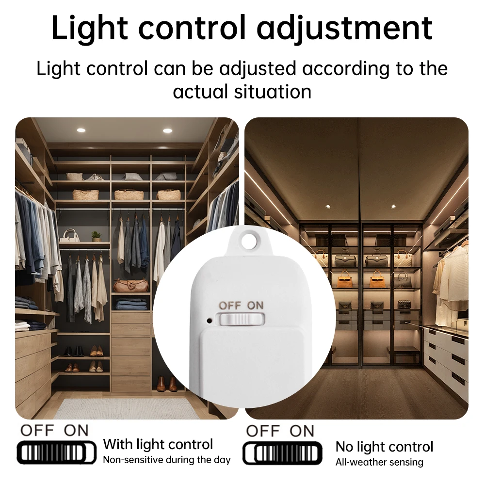 10G Hand Sweep Sensor Switch 5.8G Microwave Radar Switch Human Presence Sensor Body Induction On Off for For LED Strip Light