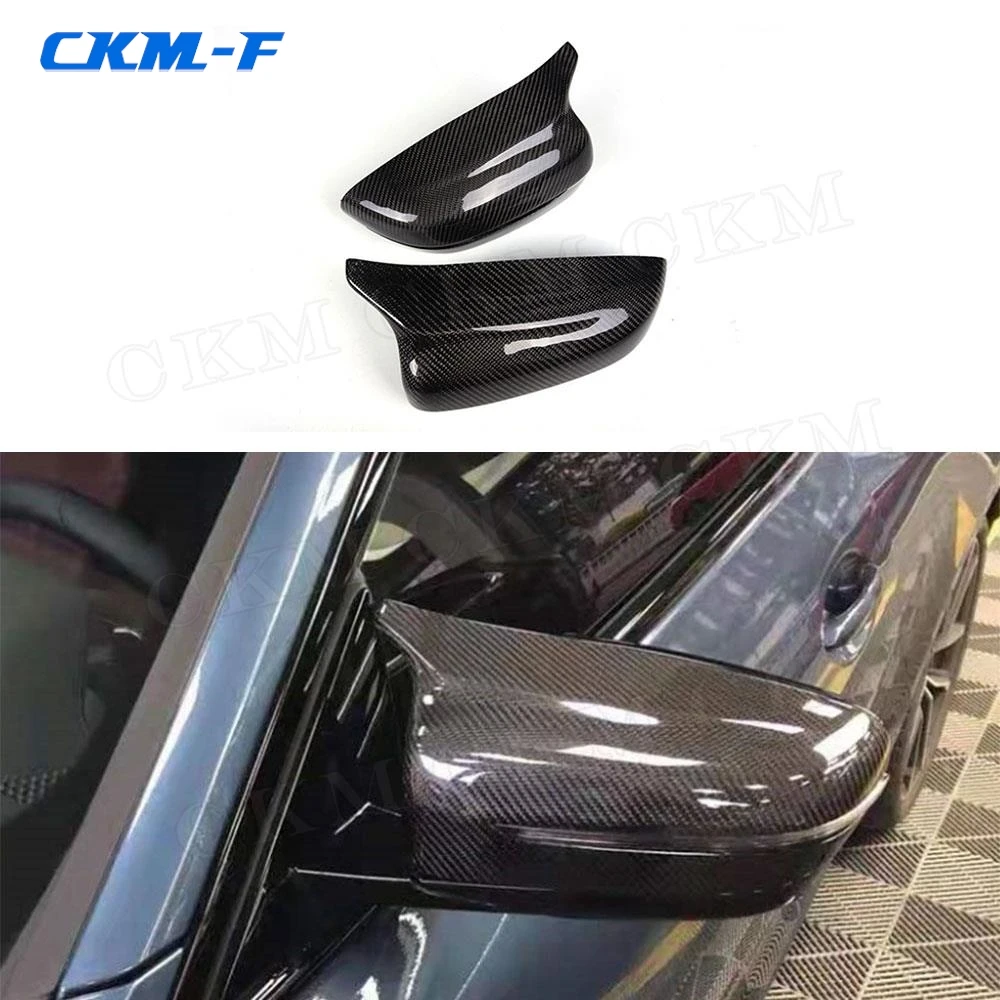 

Carbon Fiber Material Rearview Mirror Cover For BMW 3 5 6 7 8 Series G11 G12 G14 G15 G16 G20 G21 G30 G31 2020 UP