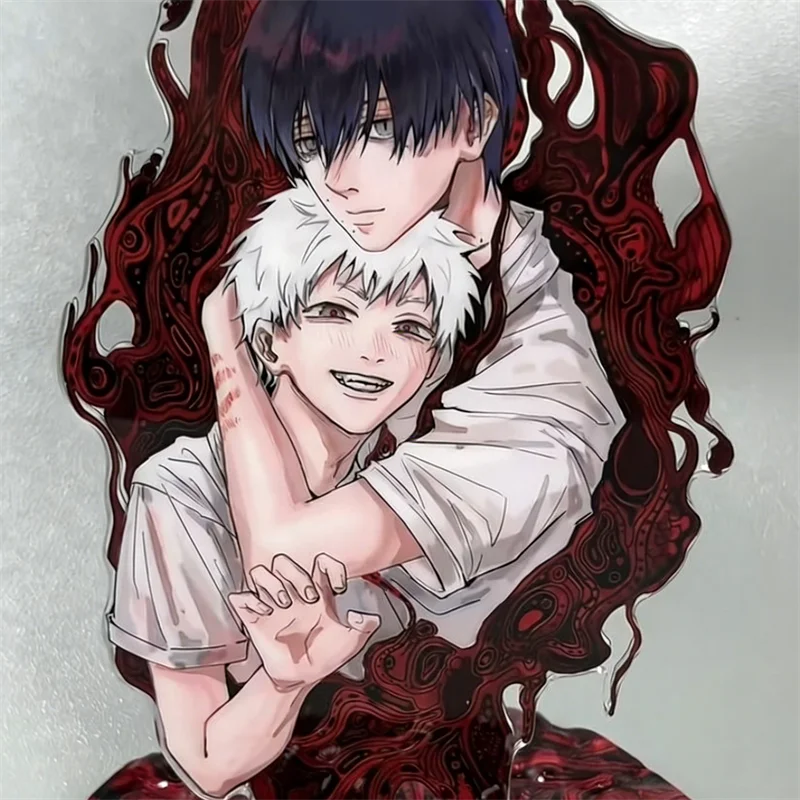 The Summer Hikaru Died Hikaru Indo Tsujinaka Yoshiki Cosplay Stand Model Plate Acrylic Desktop Ornament Accessories Decoration